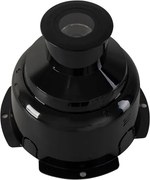 Embutido Solo Led Alumínio Preto 6,5w 520lm Ip67 3000k S.Ground
