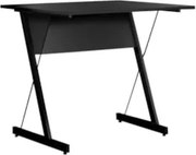 Mesa Para Computador Escrivaninha Zetta 90cm Preto - Fit Mobel