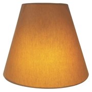 Arandela Retro Cone Md-2001 Cúpula em Tecido 25/26x13cm Palha - Bivolt