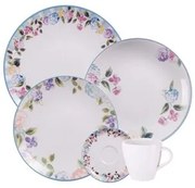 Aparelho de Jantar Tramontina Aura Porcelana Decorada 20 Peças