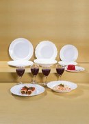 Jogo de Jantar Duralex Branco 16 Peças