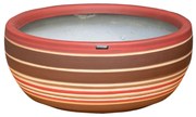 Vaso Cumbuca decorativo em Cerâmica – Retrô Terracota Fosco Kleiner