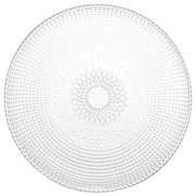 Prato Sobremesa Vidro Oriental 19 Cm