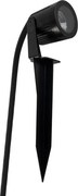Espeto Led Aluminio Preto 6,5W 520Lm Ip67 3000K S.Ground