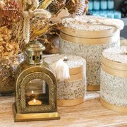 Lanterna Decorativa Indiana em Metal