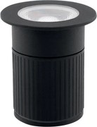 Embutido Solo Led Aluminio Preto 5W 3000K Ip67