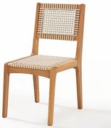 Cadeira Sintra Corda Areia Stain Jatobá - 67251 Sun House