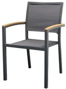 Cadeira Cristina Tela Grafite Base Grafite 56cm - 60554 Sun House