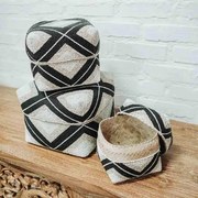 Caixa Decorativa Étnica de Bambu | Bali