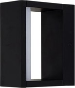 Arandela Led Alumínio Preto 7w 3000k Ip65