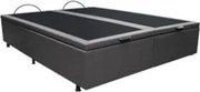 Base Box Baú para Cama Casal King 192x203cm Bipartido Liz S05 Sintétic