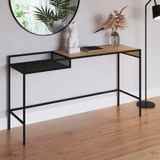 Aparador New 140 cm Hanover e Preto A05 - D'Rossi