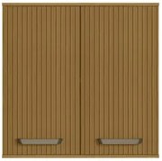 Armário de Cozinha Aéreo 80cm Rita Freijó/Ripado Z44        - Mpozenat