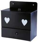Baú com Gaveta Coração 1 Peça
