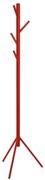 Cabideiro de Chão Mancebo Retrô Martyn Design Vermelho
