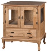 Vitrine Baixa 2 Portas com Gaveta - Wood Prime MY 907350