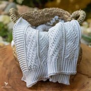 Manta Tricô Artesanal | Brasil