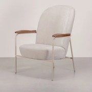 Poltrona Provence Bouclé Beige Skin Base Fendi - 78309 Sun House