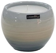 Vaso Vela Casca de Ovo decorativo em Cerâmica Carolina Haveroth – Borboleta Alto Brilho