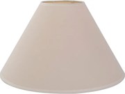 Cupula Tecido Poliestireno Bege 35Cm