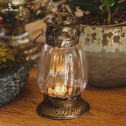 Lanterna Indiana Rústica p/ Vela