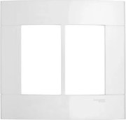 Placa Para 6 Modulos 4X4 Branco Decor