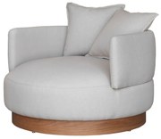 Puff Bali - Acompanha 2 almofadas - Freijó