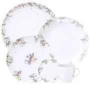 Aparelho de Jantar Tramontina Fogli em Porcelana Decorada 20 Peças