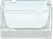 Cinzeiro Presidente Branco Murano Cristais Cadoro