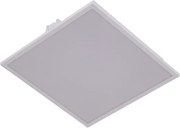 Plafon Led De Embutir Quadrado Branco 14W Edge - LED BRANCO QUENTE (3000K)