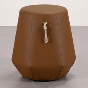 Puff Jack Alto P PU Pecan Cordão Champagne - 78312 Sun House