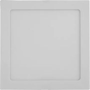 Plafon Led De Embutir Quadrado Branco 18w Panel - LED BRANCO FRIO (6000K)