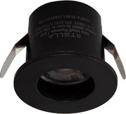 Plafon Led De Embutir Redondo Preto 1,5W 25 3000K Mobili