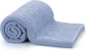 Peseira Literie Tricot Palais Bleu - Queen  Queen