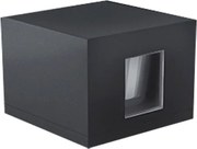 Arandela Led Aluminio 6W 3000K Ip65 Line - PRETO