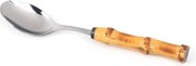 Colher de Chá em Bambu Natural - Inox  Inox