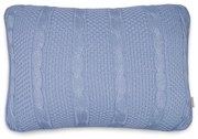 Almofada Literie Tricot Palais 35x50cm Bleu