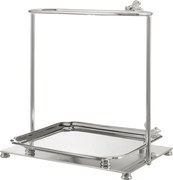 Porta Favo de Mel c/ Aplique de Abelhas Shefield Plate Prata