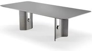 Mesa Jantar Alesca Retangular Carvalho Titanium 180cm - 78852 Sun house