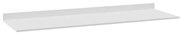Tampo para Balcão de Cozinha com Rodapé Torfi 160cm MDP/BP Branco G96 - Gran Belo