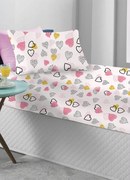 Jogo de Cama Rosa Solteiro 2 Peças