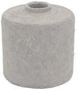 Vaso Reto Decorativo em Cerâmica - Machê Fosco  Kleiner