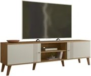 Rack Bancada Para TV 75 Pol 180cm Sia Nature/Off Z49       - Mpozenato