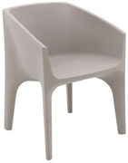 Poltrona Tramontina Paco em Polietileno Concreto