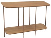 Aparador Olissya Tampo em Madeira Base em Metal