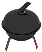 Churrasqueira Portátil a Carvão Tramontina TCP 320L com Tampa em Aço Esmaltado Grelha e Utensílios em Aço Inox