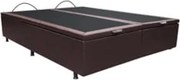Base Box Baú para Cama Casal Queen 158x198cm Bipartido Liz S05 Sintéti