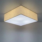 Plafon Quadrado Vivare Md-3002 Cúpula em Tecido 50x50x15cm - Bivolt Varias cores disponível