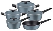 Jogo de Panelas Tramontina Spezia Indução Alumínio Starflon Azul Ardósia 5 Peças