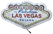 Luminária Decorativa de Parede "Welcome Las Vegas" C03 - D'Rossi